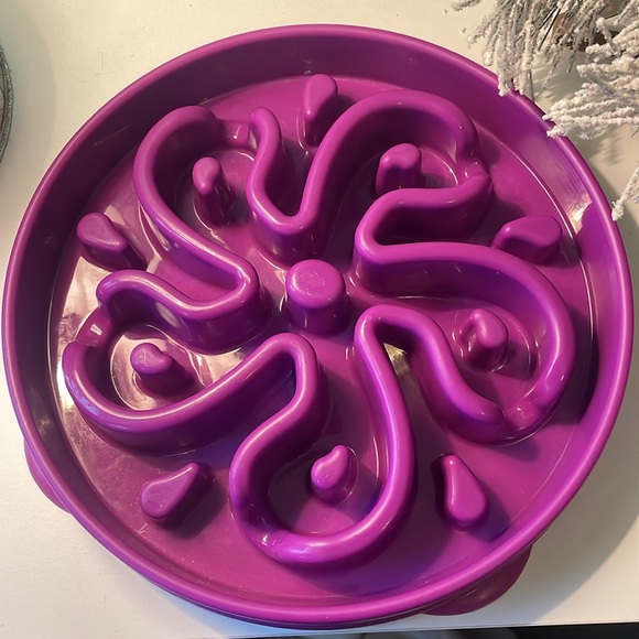 Outward Hound Fun Feeder Slow Feeder Large Dog Bowl - Picture 2 of 5